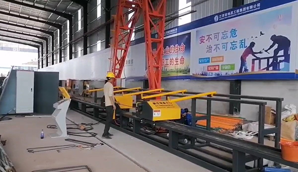 數(shù)控鋼筋彎曲中心運作